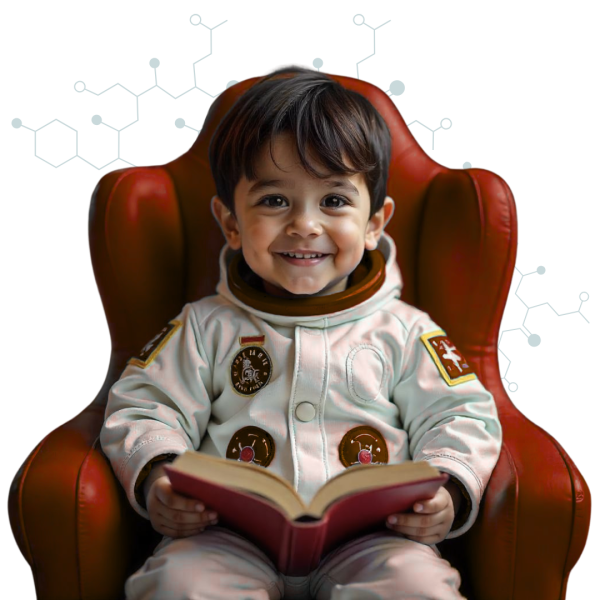 Niño astronauta